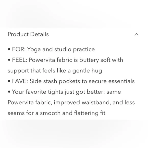 NWT Athleta Salutation Stash Eden Capri Size XXS - Picture 7 of 8